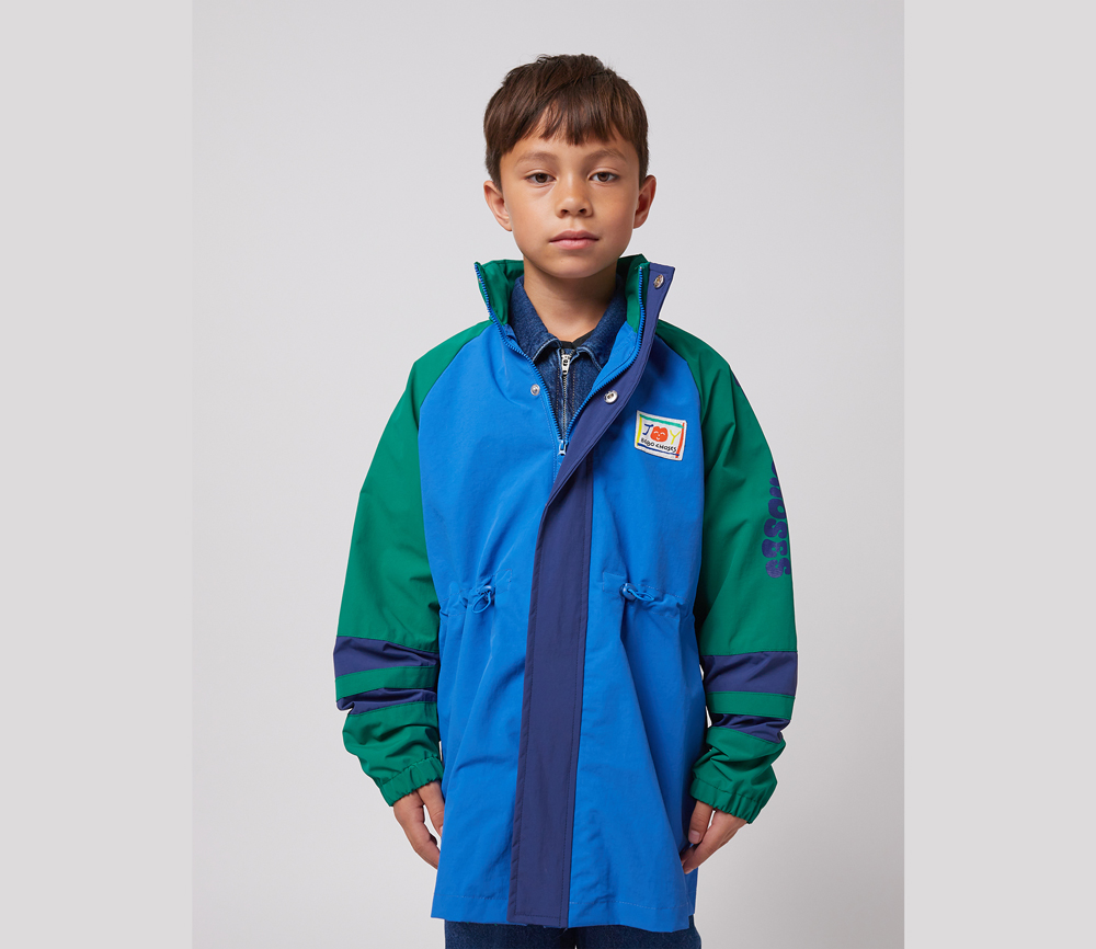 BOBO CHOSES – Regenjacke „WAVY“, colour-block – Bild 3