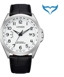 Citizen Funkuhr Herren CB0250-17A Funk Quarz Eco-Drive Saphir 10 bar Perpetual