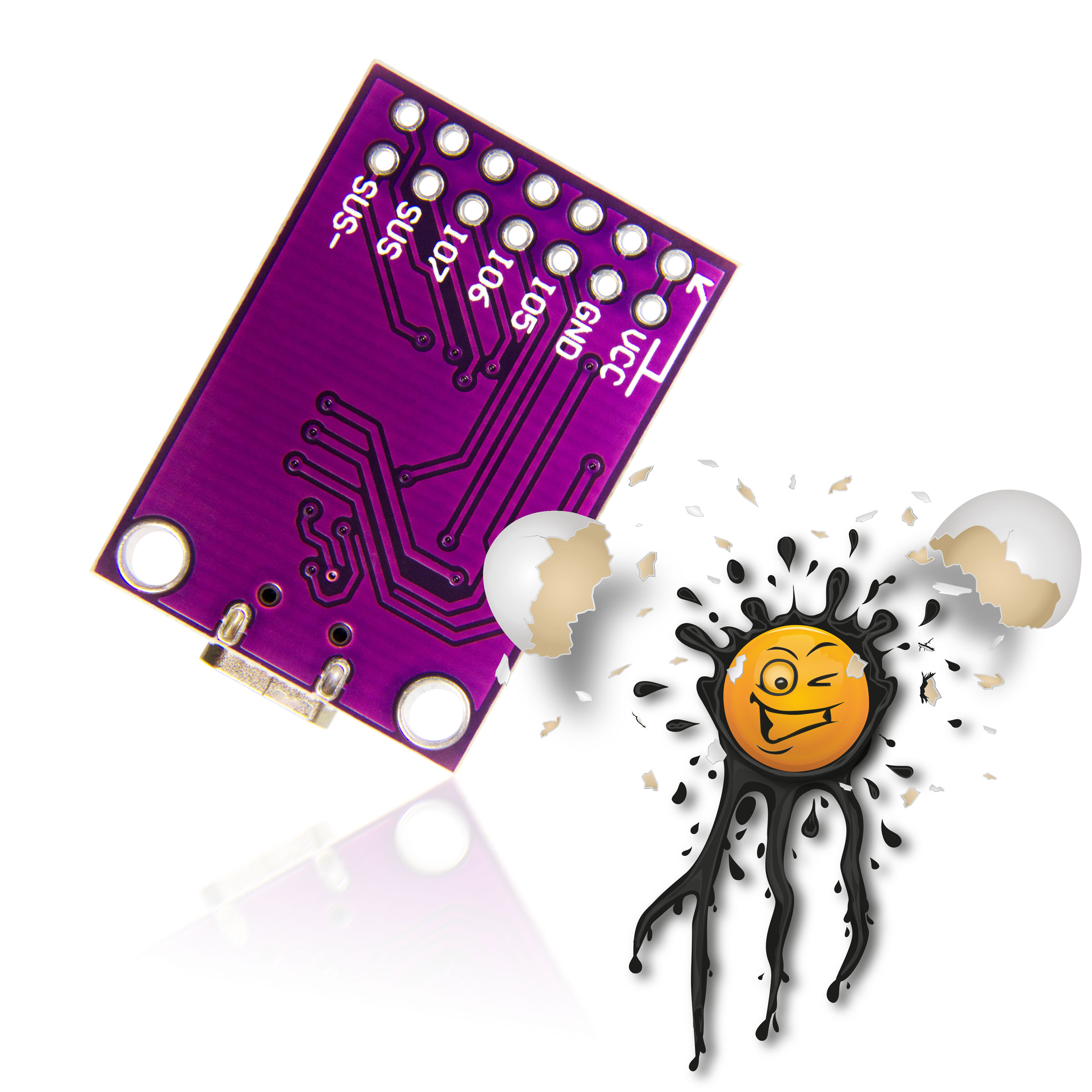 CP2112 I2C SMBus Master Bridge USB TTL Micro Adapter – Bild 3