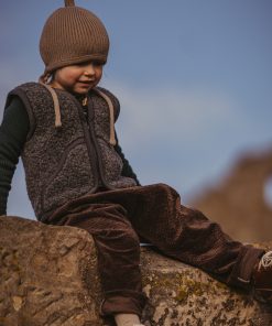 Alwero – Bodywarmer CARPATHIAN, Biowolle, GRAPHITE