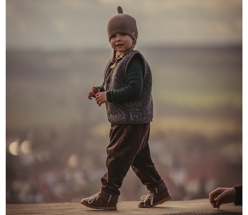 Alwero – Bodywarmer CARPATHIAN, Biowolle, GRAPHITE – Bild 8