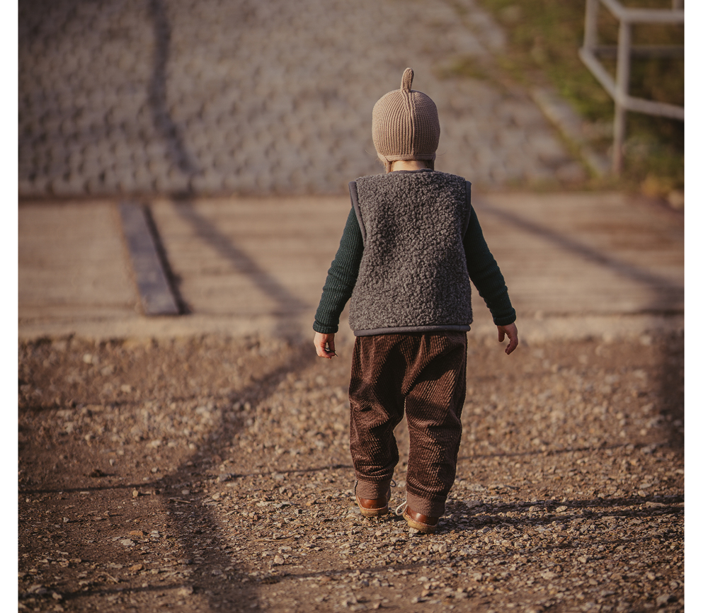 Alwero – Bodywarmer CARPATHIAN, Biowolle, GRAPHITE – Bild 6