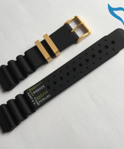 Citizen Promaster Armband 59-L7328 Kautschuk 21 mm AL0004-03W Band vergoldet Neu