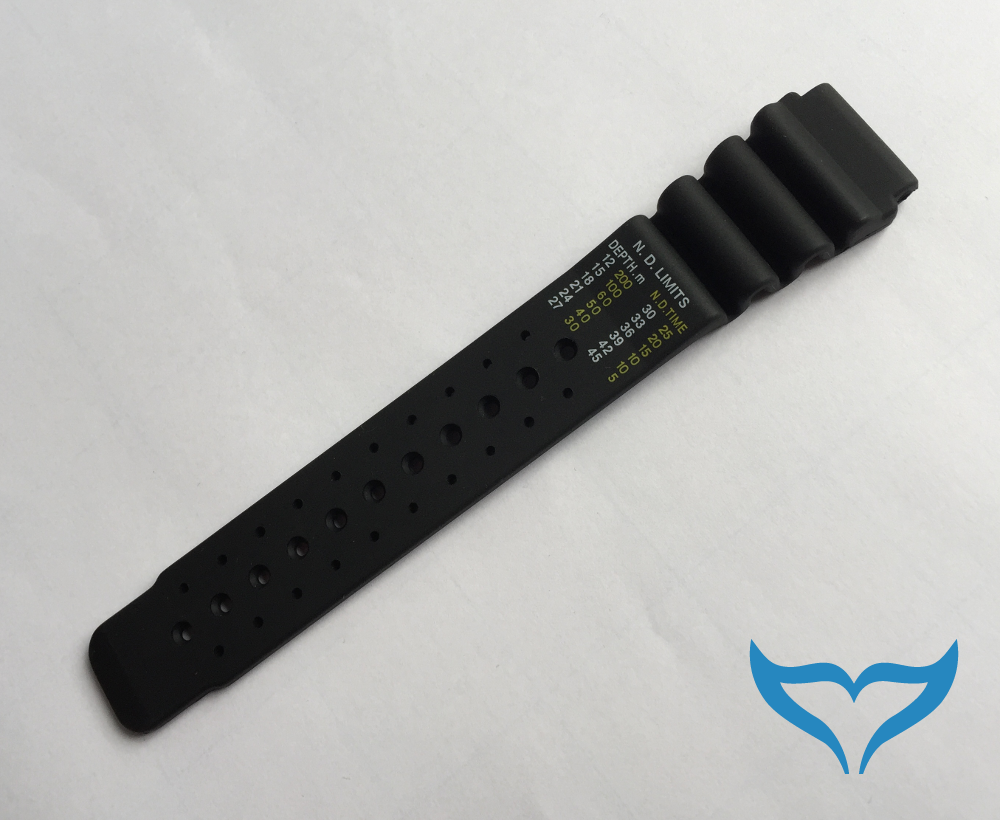 Citizen Promaster Armband 59-L7328 Kautschuk 21 mm AL0004-03W Band vergoldet Neu – Bild 4