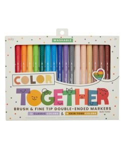 OOLY – Buntstifte, „Colour Together“, doppelseitig, 18er Set
