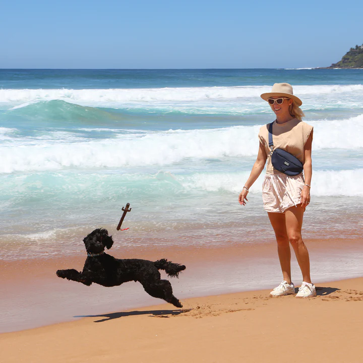 DOOG Neosport Bauchtasche, navy (Neopren, antimikrobiell, trocknet schnell) – Bild 8