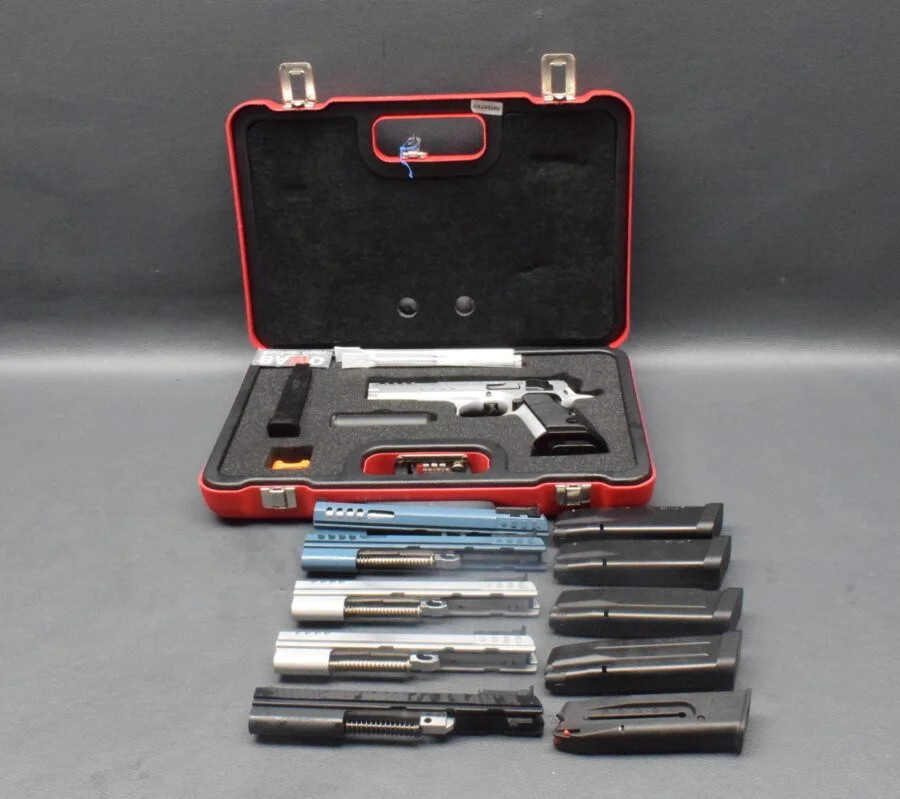 Tanfoglio Limited HC Custom Combo, mit 5 WE-Systemen Kal. 45ACP-22Lr., Neuware – Bild 9