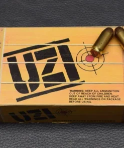 50 Patronen UZI-FN, Kal. .41 Action Express, VMJ, 12,95g/200gr.