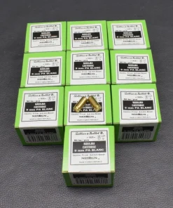500 Patronen Sellier&Bellot, 9mm PA Blank