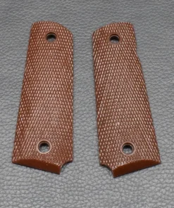 Colt 1911 Manurhin Griffschalen, rautiert, Neuware.