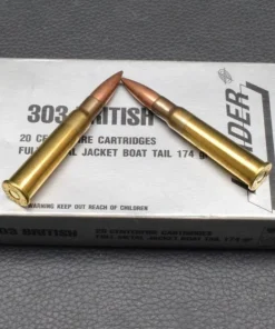 303 British, Leader, 20 Patronen, FMJ BT, 11,3g/174gr, zum Sonderpreis!
