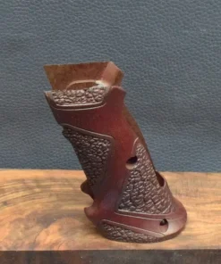 Brünner CZ75/85B Targetgriff, Ausführung 30, Elefantenhaut, geteilt, rötlich, Nussbaum,