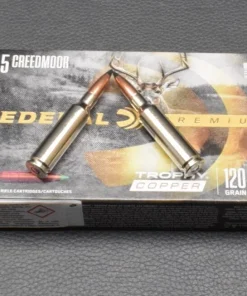 20 Patronen, Federal , Kal. 6,5 Creedmoor, Trophy Copper, 7,8g/120gr, zum Sonderpreis!