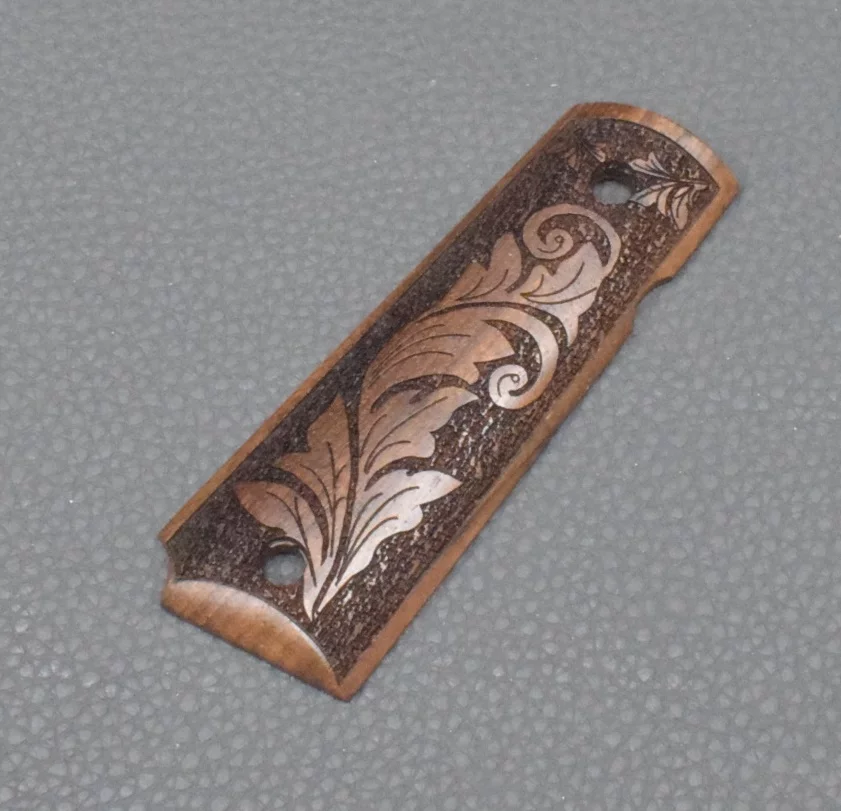 Colt 1911er Holzgriffschalen Luxus, Neuware – Bild 4