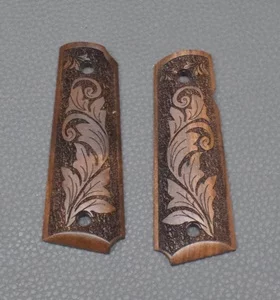 Colt 1911er Holzgriffschalen Luxus, Neuware – Bild 2