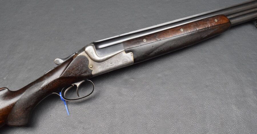 BDFL Merkel Suhl Modell. 201E, Kaliber 12/70 Nitro, DA. 71cm Läufe, gebraucht – Bild 5