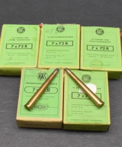 50 Patronen RWS, Kal. 7x72R, SPRN, 9,0g/139gr, zum Sonderpreis!