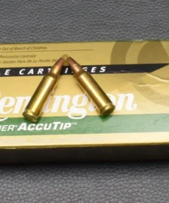 20 Patronen Remington Fireball, Kal. 221Rem., Accutip, 3,23g/50gr, zum Sonderpreis!