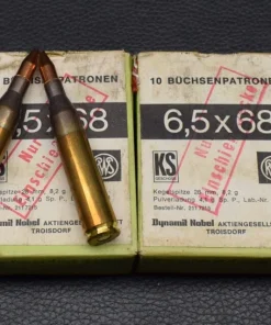 20 Patronen RWS, Kal. 6,5×68, KS, 8,2g/127gr, zum Sonderpreis!