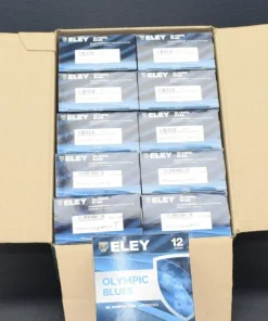275 Schrotpatronen Eley Olympic Blue, Kal..12/70, 2,4 mm zum Sonderpreis!