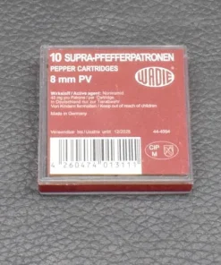 8mm PV, Supra Pfefferpatronen, Wadie, 10 Schuss, zum Sonderpreis !