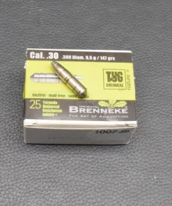 25 Brenneke Geschosse, Kaliber .30, 9,5g/147gr, 308Diam, TUG, 560233, zum Sonderpreis!