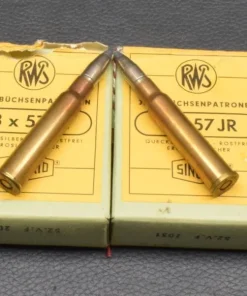 20 Patronen, RWS, Kaliber 8x57JR, H-Mantel, 12,7g/196gr, zum Sonderpreis!