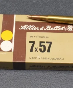 7×57, 20 Sellier&Bellot Patronen, Torpedo,10,2g/158gr, zum Sonderpreis!