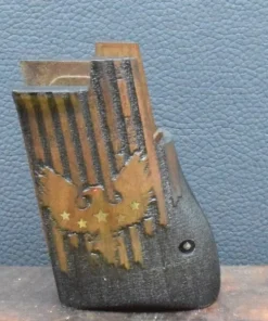 IMI Desert Eagle , Ausführung 21, Hawk+Sterne, Nußbaum