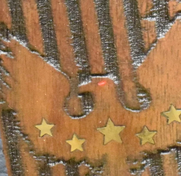 IMI Desert Eagle , Ausführung 21, Hawk+Sterne, Nußbaum – Bild 4