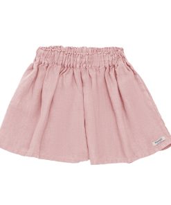 Donsje Amsterdam – Shorts „JORIN“, purple violet, Leinen