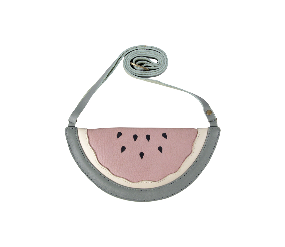 Donsje Amsterdam – Täschchen „NANOE Wassermelone“, green bay