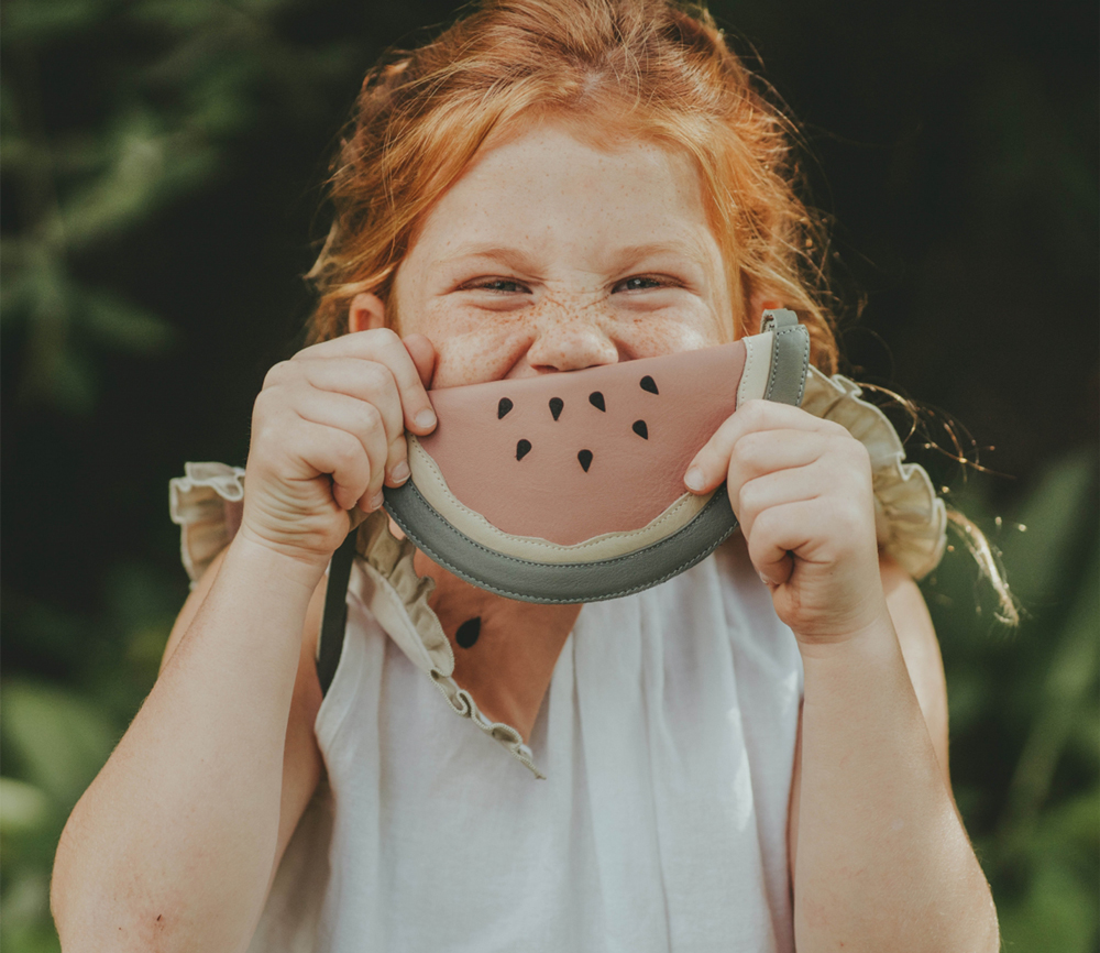 Donsje Amsterdam – Täschchen „NANOE Wassermelone“, green bay – Bild 3