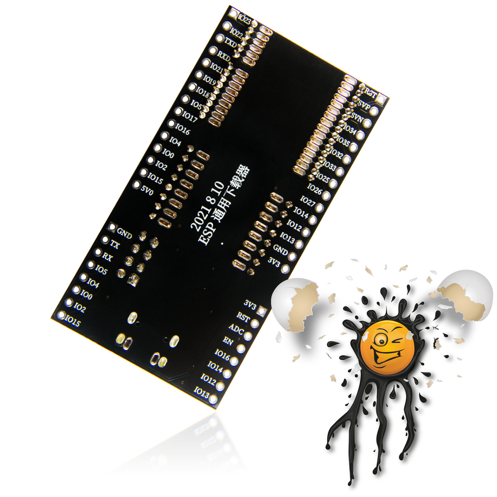 ESP32 ESP-01 ESP-12 ESP-07 Universal Programmer USB-C CH340 USB TTL Tasmota – Bild 3