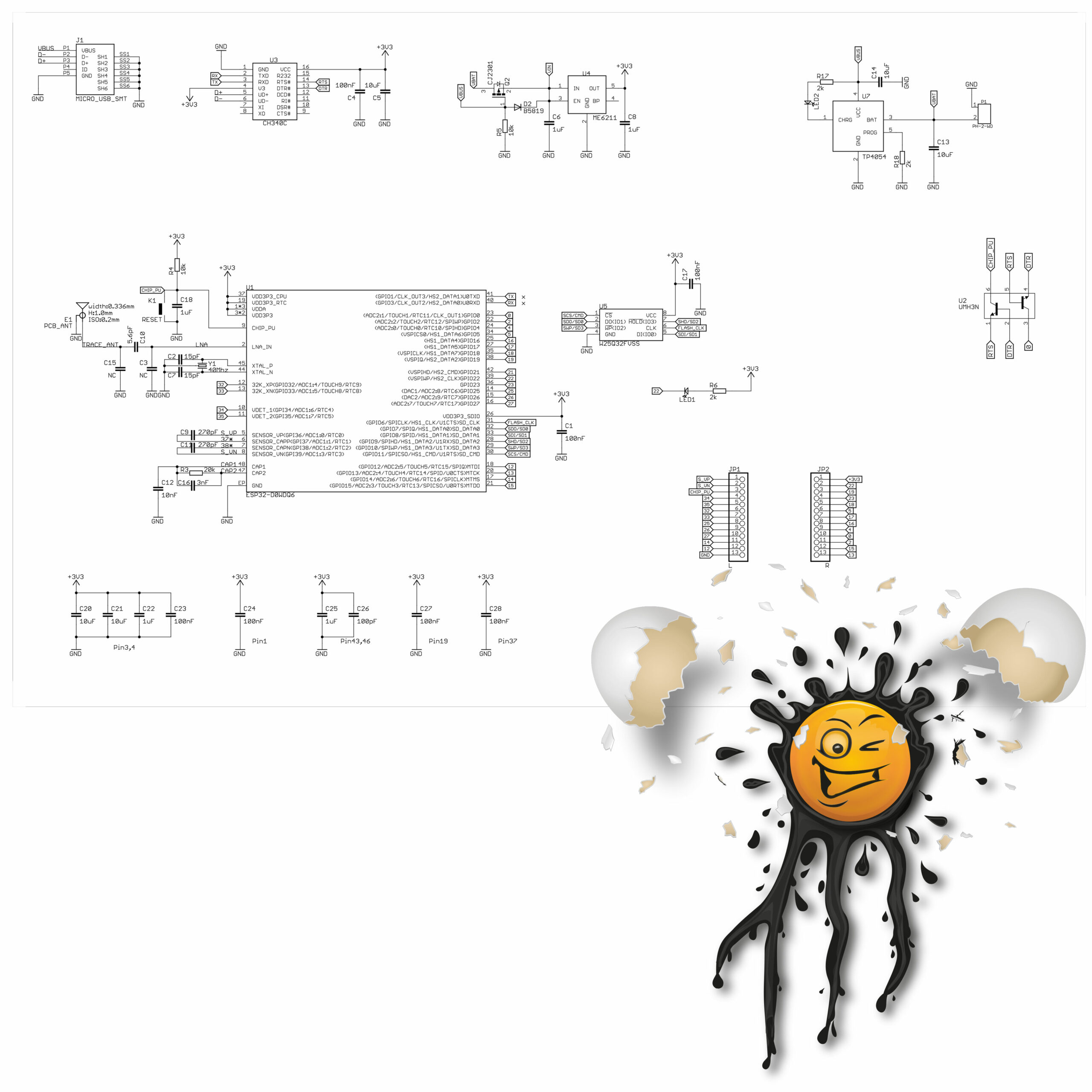 LOLIN ESP32 Entwickler Development Board Set USB-Micro – Bild 4