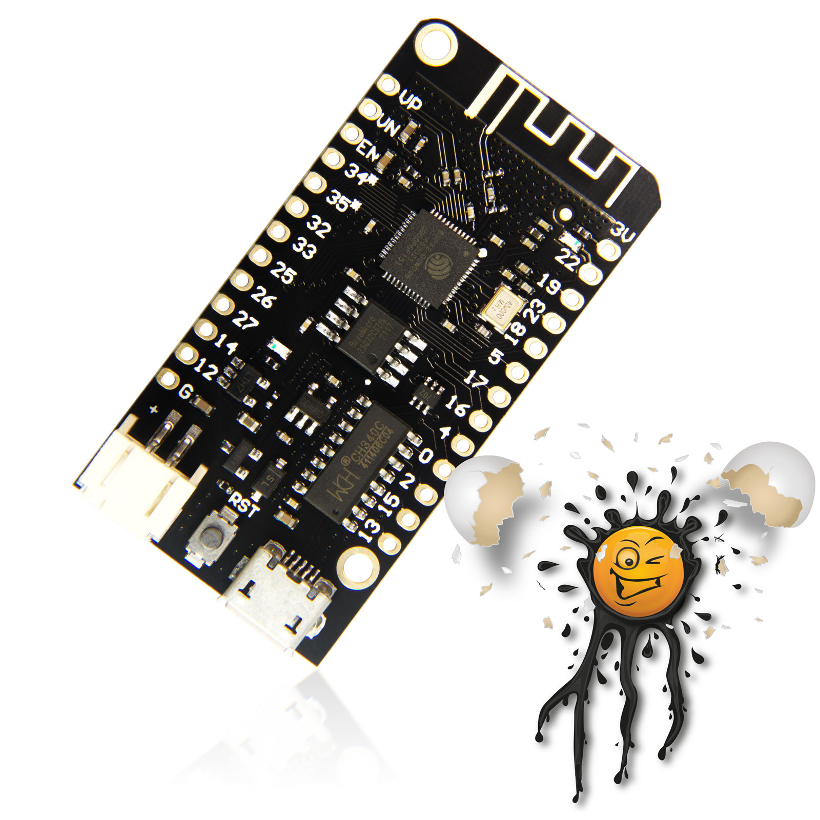 LOLIN ESP32 Entwickler Development Board Set USB-Micro – Bild 5