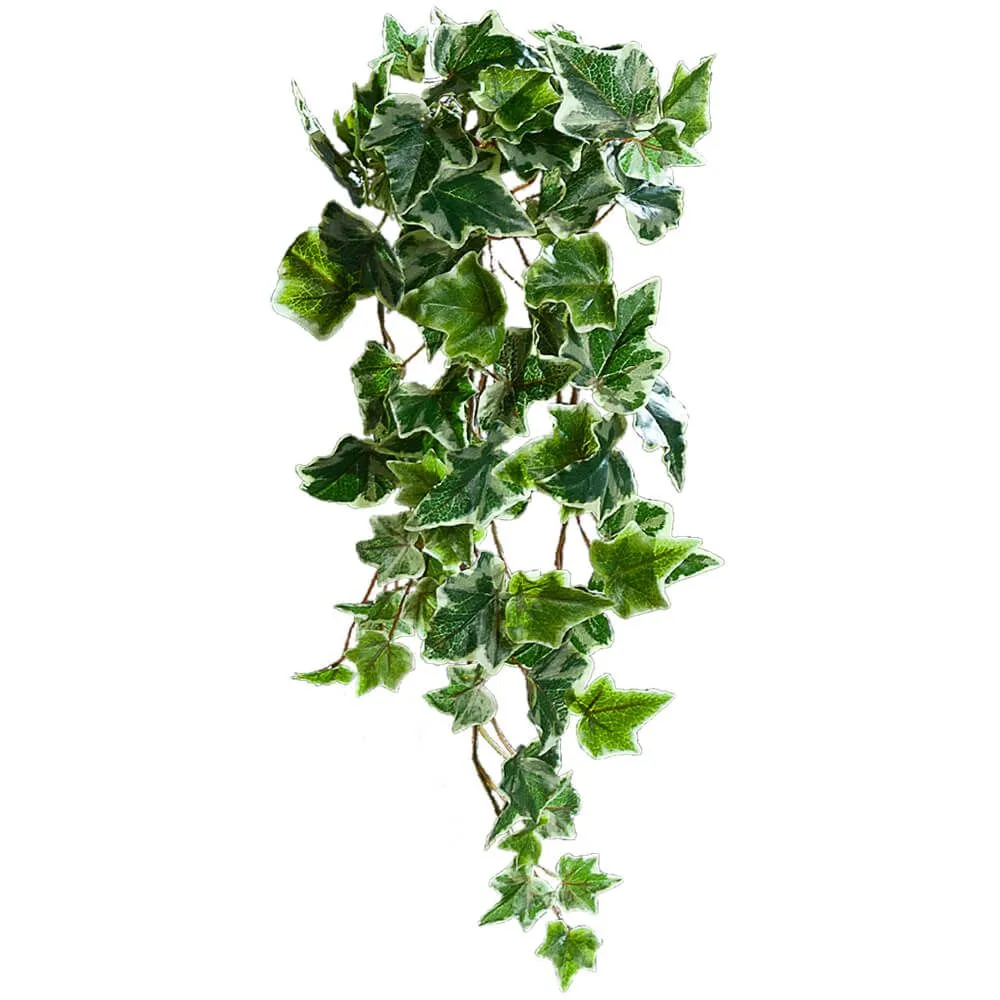 Efeu Ranken Kunstefeu Kunstblumen Kunstpflanzen zum Hängen 1 Stk 45 cm – 2 Farben – Bild 3