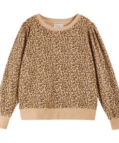 EMILE & IDA – Sweatshirt, ‚LEOPARD‘, Leo, Biobaumwolle