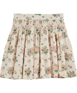 EMILE & IDA – Rock, ‚BRODEE‘, Flowers, Baumwolle