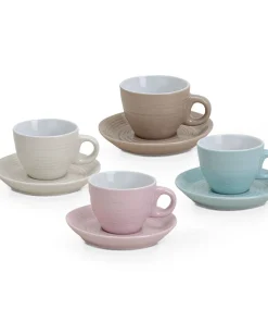 Espressotassen aus Porzellan Pastellfarben 48 Stk. 5 cm / 50 ml
