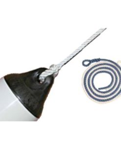Fenderleine mit Auge, 2m gedreht