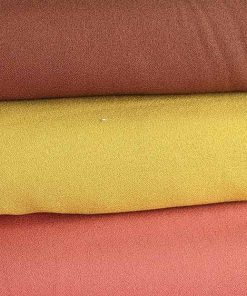 Fibre Mood Viskose Crêpe Stoff, unifarben