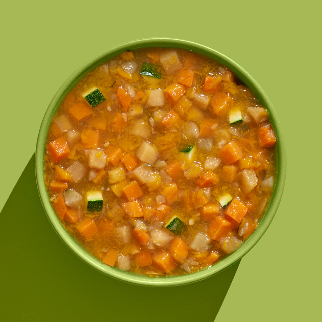 FRED Gemüse-Mix (optimale Ergänzung zur Reinfleisch-Fütterung/B.A.R.F oder für Schleckmatten), Zucchini, Steckrübe, Karotte, Kürbis – Bild 4