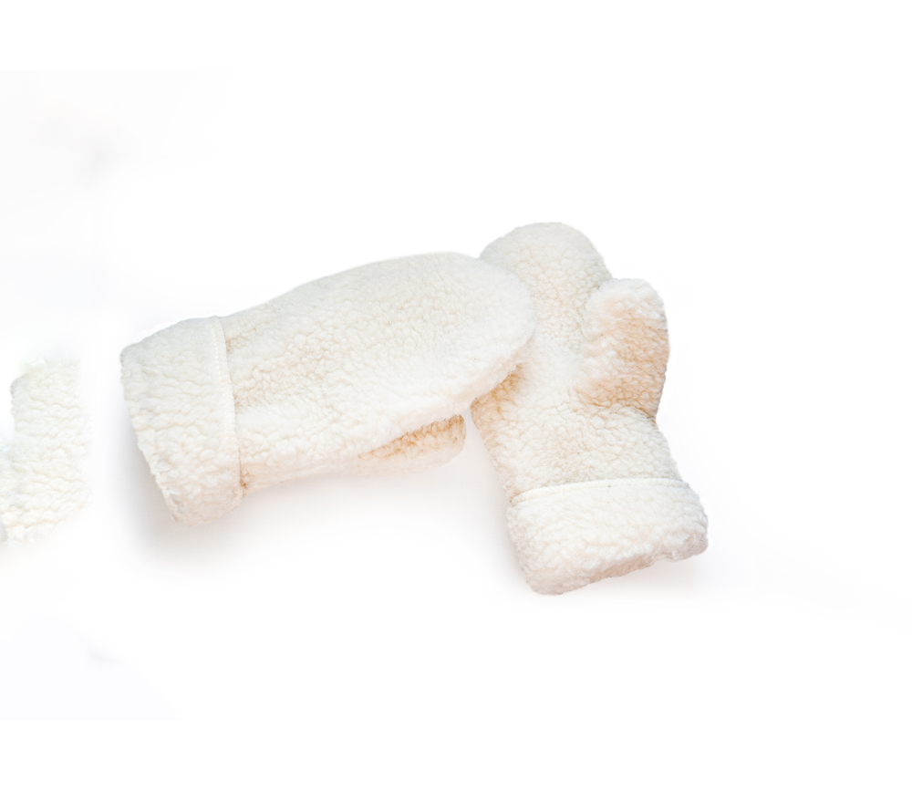 Alwero – Handschuhe, Freeze Adult, Natur, Biowolle – Bild 2