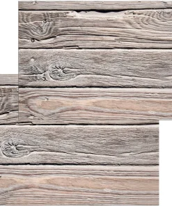 Fußmatten Fußabstreifer DECOR Holz Dielen Holzoptik braun natur waschbar 2 Größen