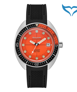 Bulova Oceanographer 96B350 Armbanduhr Automatik 20 bar Saphir Devil Diver Archive