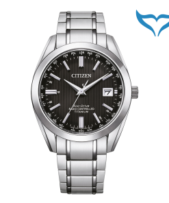 Citizen Funkuhr Herren CB0260-81E 10 bar Funk Quarz Eco-Drive Saphir Titanium Ne