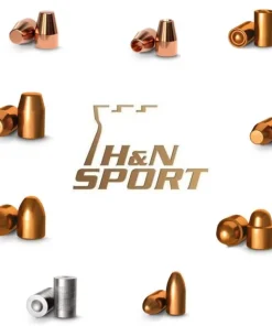 Rundkugeln von H&N, RN.305″/7,75 mm, 2,8g/43gr, 200 Stück, zum Sonderpreis!