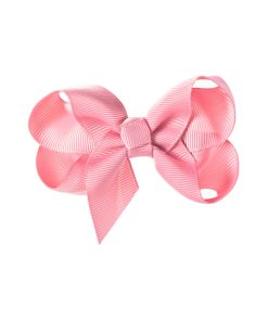 deBoer Haarschleife – Clip mit Schleife, hellrosa
