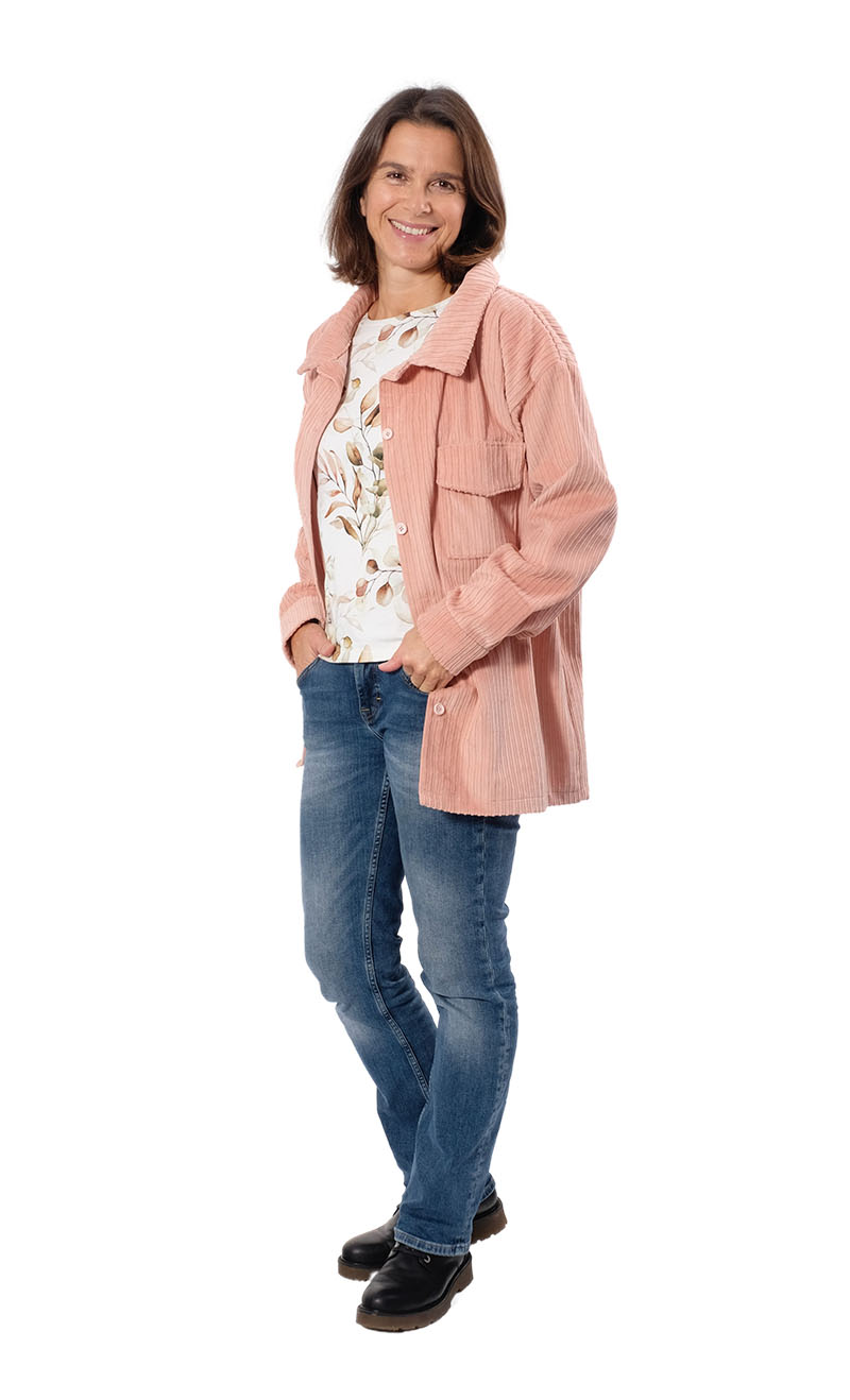 Cord, Breitcord, unifarben Mint – Bild 8